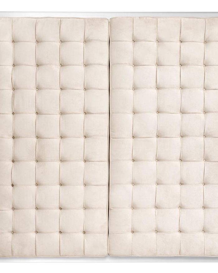 Headboard Paris ecru velvet