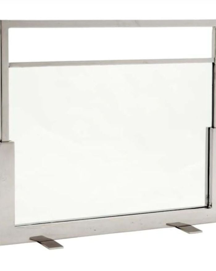 Fire Screen Ramor nickel finish
