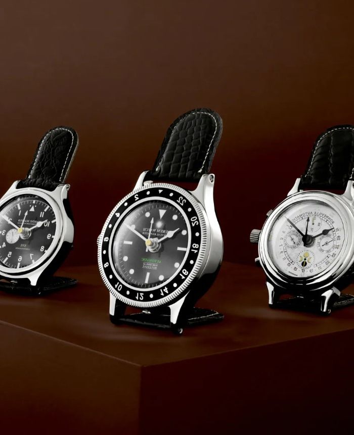 Clock Marine Master nickel finish
