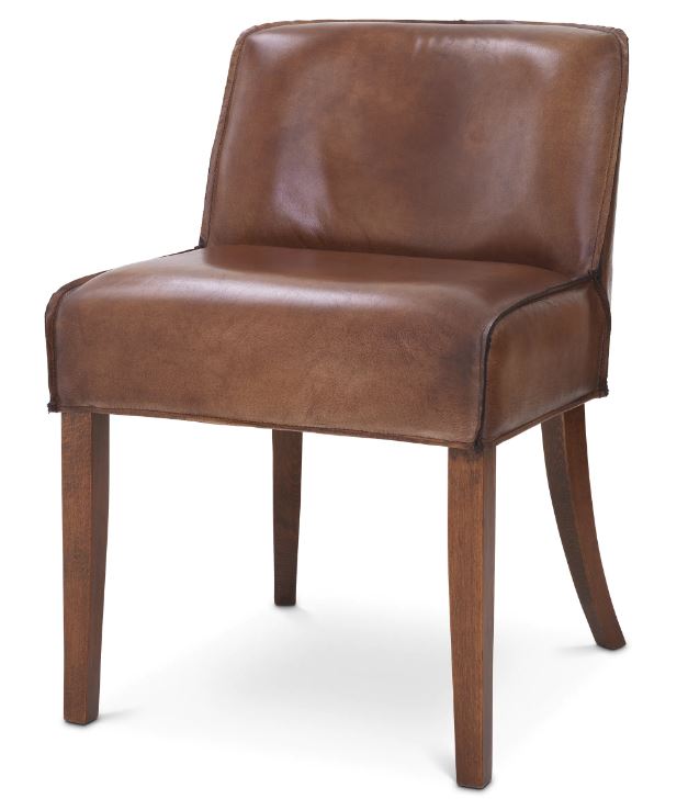 Dining Chair Barnes tobacco leather