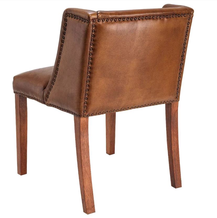 Dining Chair St. James tobacco leather