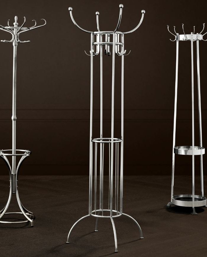 Coatrack Goya nickel finish