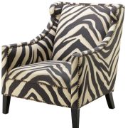 Chair Jenner zebra print