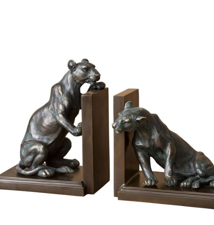 Bookend Lioness set of 2