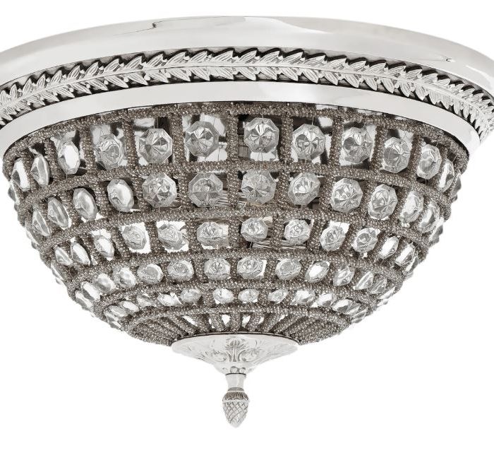 Ceiling Lamp Kasbah nickel finish ?45cm