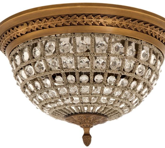 Ceiling Lamp Kasbah antique brass finish ?45cm