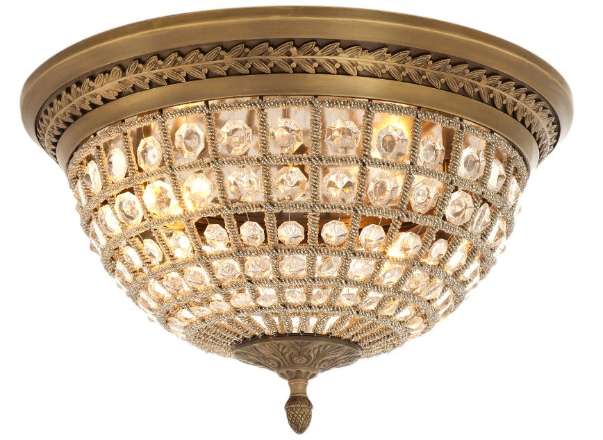 Ceiling Lamp Kasbah antique brass finish ?45cm