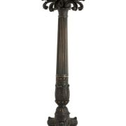 Candle Holder Jefferson gunmetal bronze