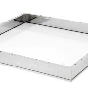 Tray Trouvaille nickel finish 50x50cm