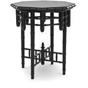 Side Table Octagonal piano black finish
