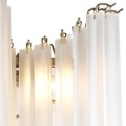 Chandelier Pulsar frosted glass