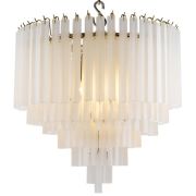 Chandelier Nova frosted glass