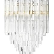 Chandelier Salerno clear glass