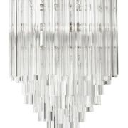 Chandelier Salerno clear glass