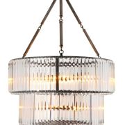 Chandelier Infinity Double gunmetal finish