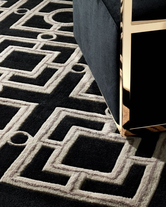 Carpet Evans black 1,7×2,4m