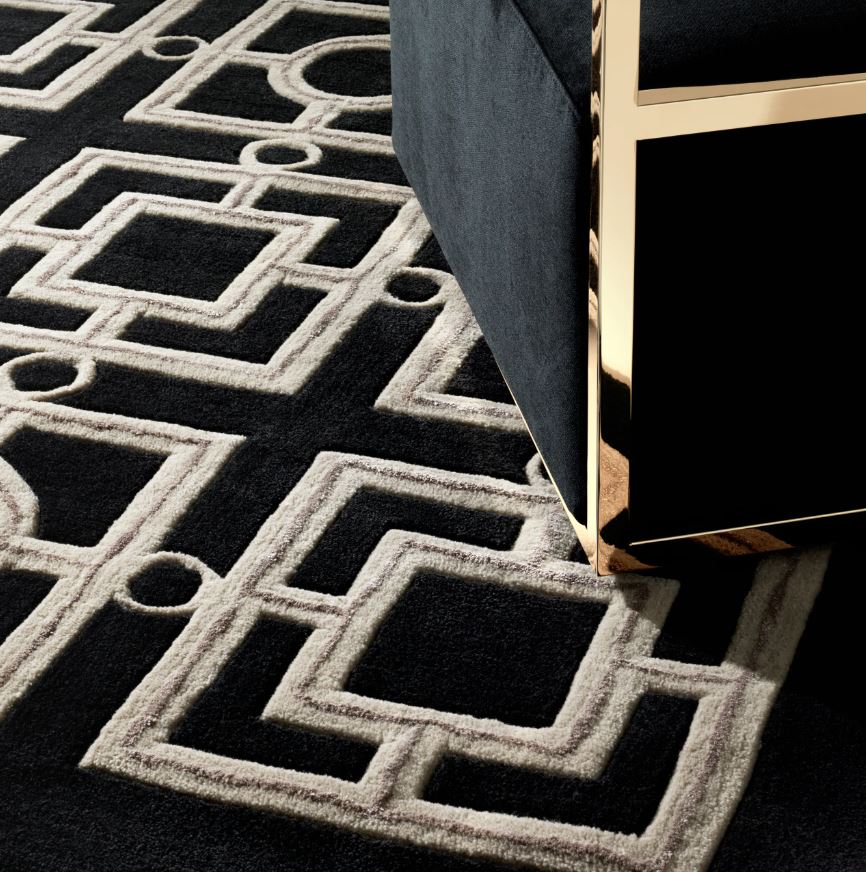 Carpet Evans black 1,7×2,4m