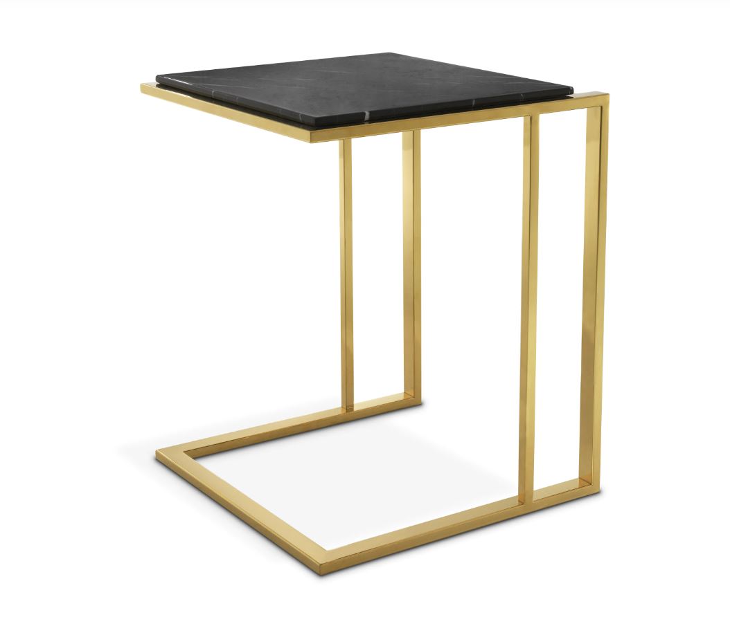 Side Table Cocktail gold finish