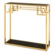 Console Table Morris gold finish