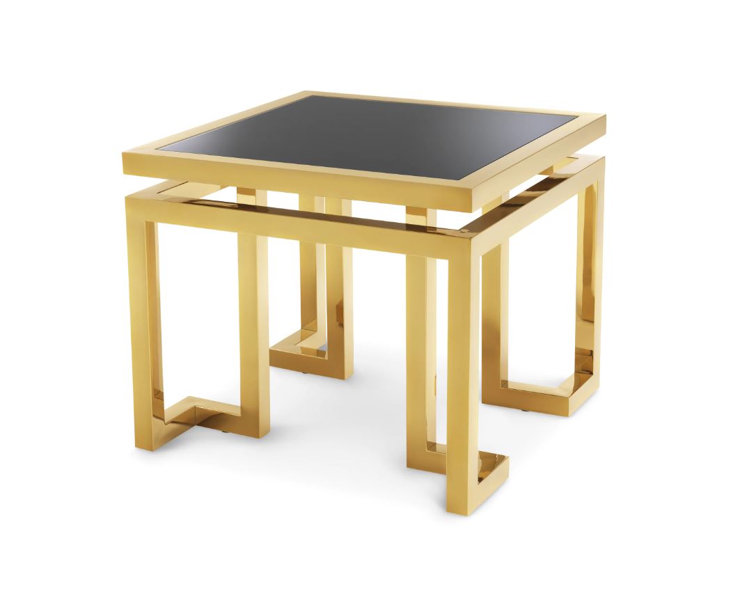 Side Table Palmer gold finish