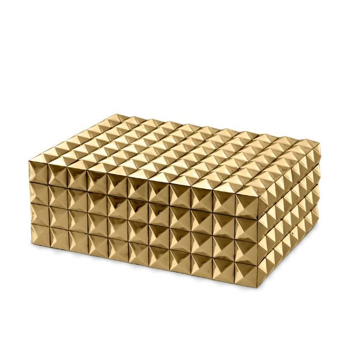 Box Vivi?nne gold finish S