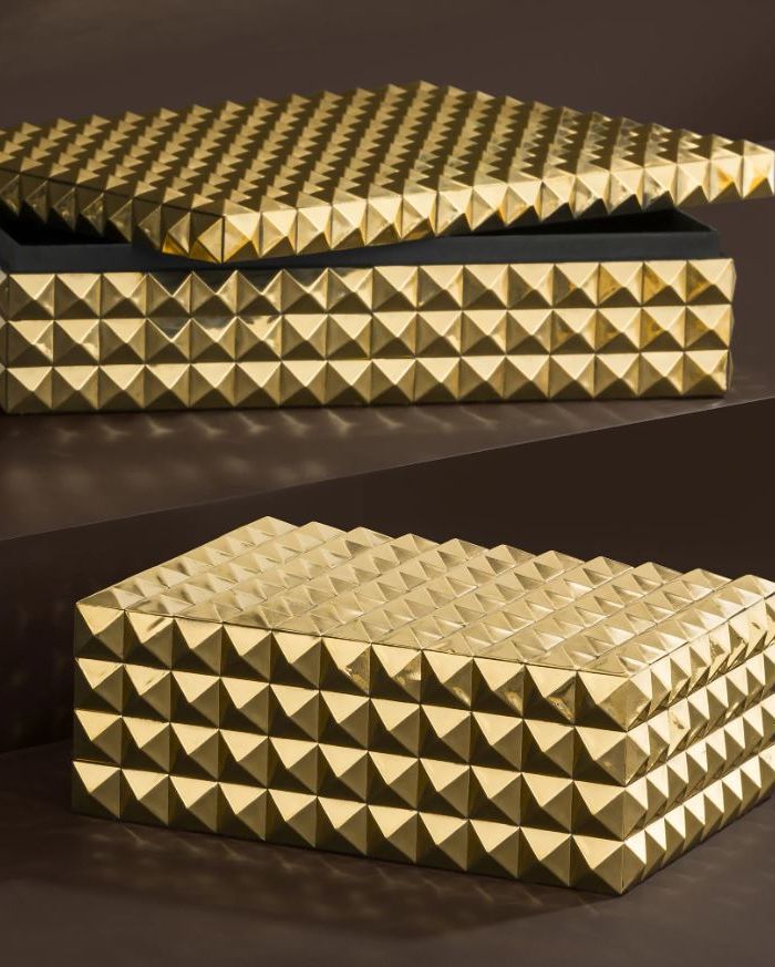 Box Vivi?nne gold finish S