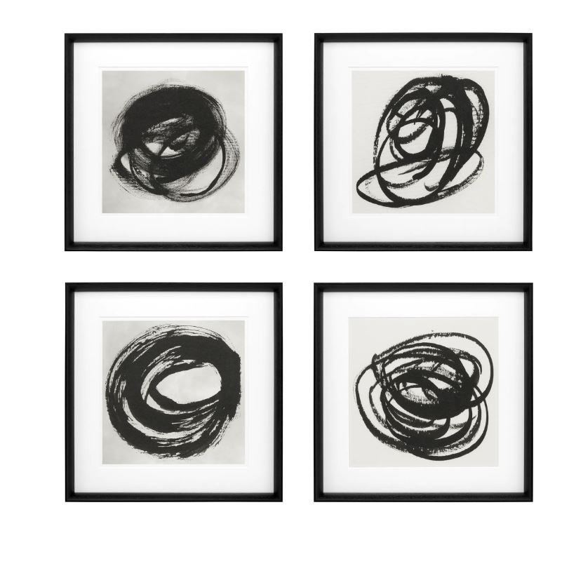 Prints EC226 Black & White Collection I set of 4