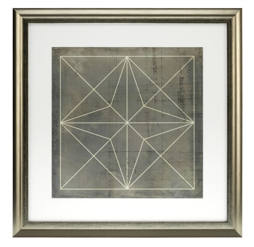 Prints EC232 Geometric Blueprints set of 6