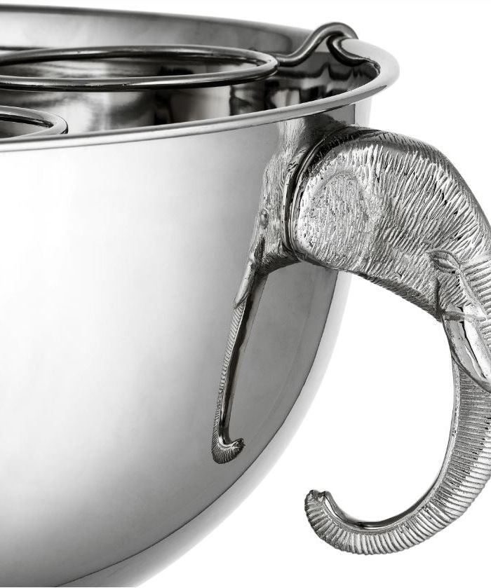 Multiple Bottle Cooler Maharaja nickel finish