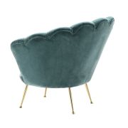 Chair Atlantis cameron deep turquoise