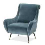 Chair Giardino cameron deep turquoise