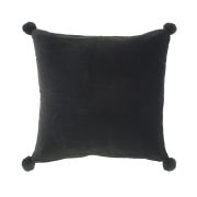 Pillow Salgado black velvet 50 x 50 cm