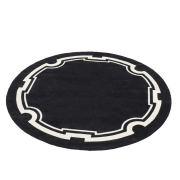 Carpet Palazzo ? 280 cm black & off white