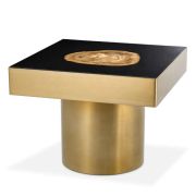 Side Table Villi?rs matte gold finish