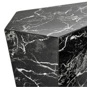 Coffee Table Prudential set of 3 black faux marble