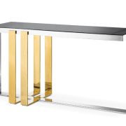 Console Table Belgo polished ss | gold finish