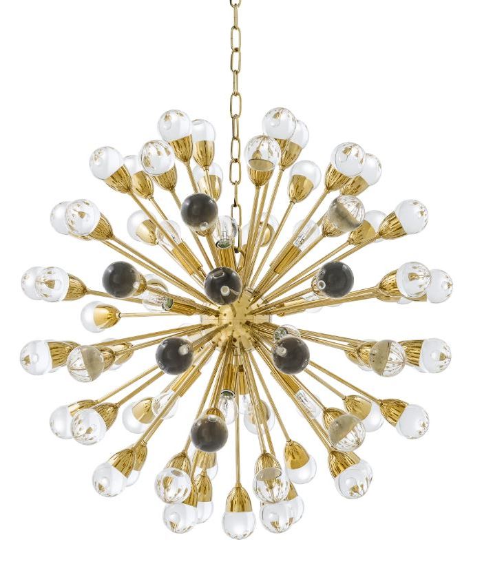 Chandelier Antares ? 75 cm gold finish