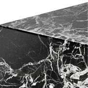 Cube Link black faux marble