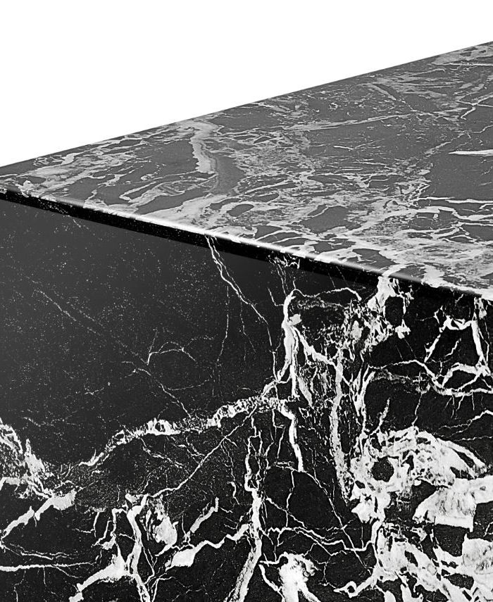 Cube Link black faux marble