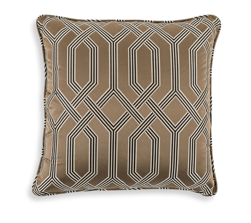 Pillow Fontaine brown 60 x 60 cm