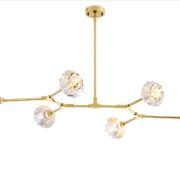 Chandelier Salasco gold finish