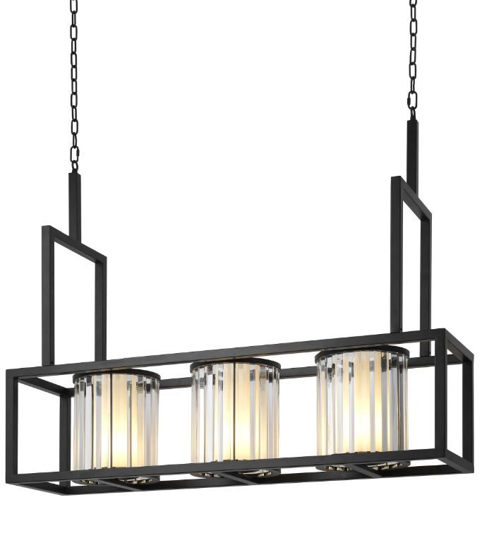 Chandelier Carducci black finish