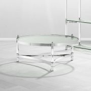 Coffee Table Trento polished ss