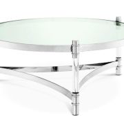 Coffee Table Trento polished ss