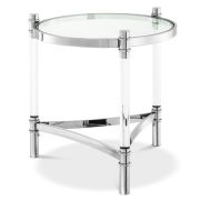 Side Table Trento polished ss