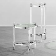 Side Table Trento polished ss