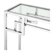 Console Table Morris polished ss