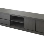 TV Cabinet Crosby charcoal grey finish