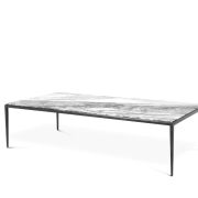 Coffee Table Henley nickel finish