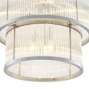 Chandelier Pasadena nickel finish